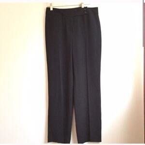 Women's Black Straight Leg Wark Pants sz 6 Style & Co. Black Straight Leg Pants